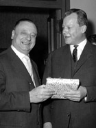 mit Willy Brandt